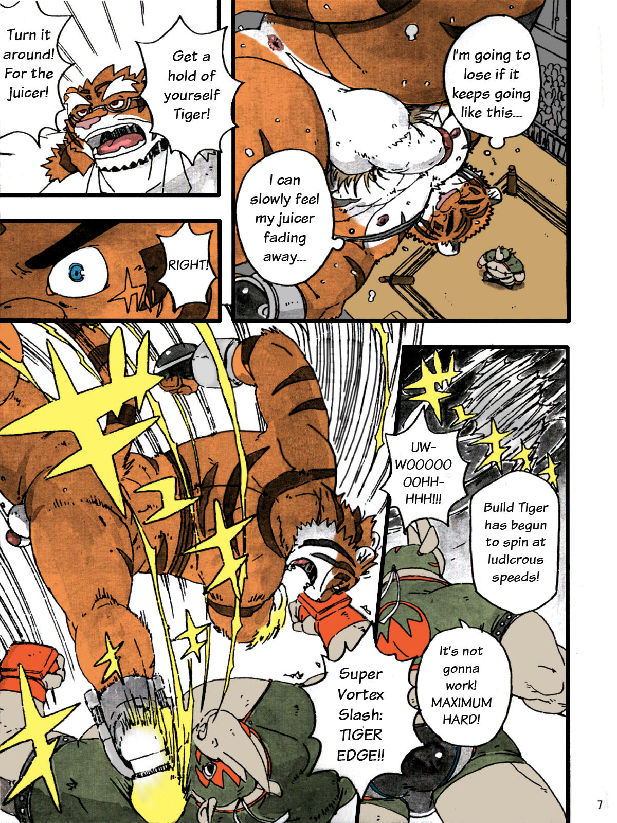 Choujuu Gasshin Build Tiger 7 | Super Beast Fusion Build Tiger 7 page 9 full