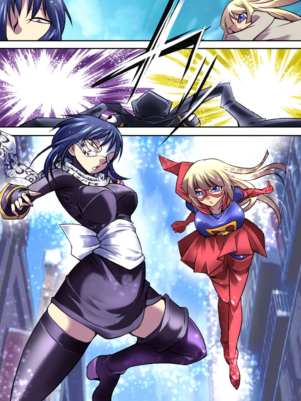 Superheroine Yuukai Ryoujoku IV - Superheroine in Distress - Kunoichi Suzushiro page 10 full