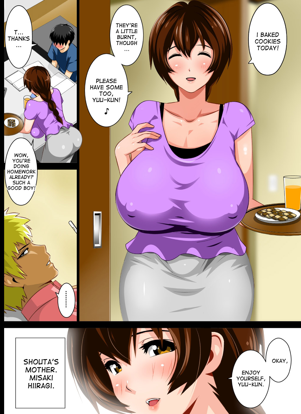 Reibo Misaki ~Kinpatsu Musuko to Onaho Haha~ page 4 full