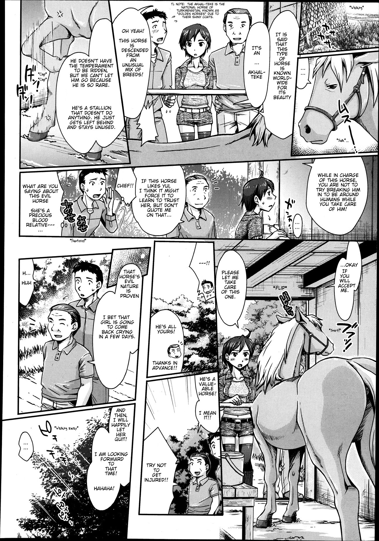 Himitsu no Umanari Tokubetsu Lesson | The Secret to Horses, Special Lesson page 2 full