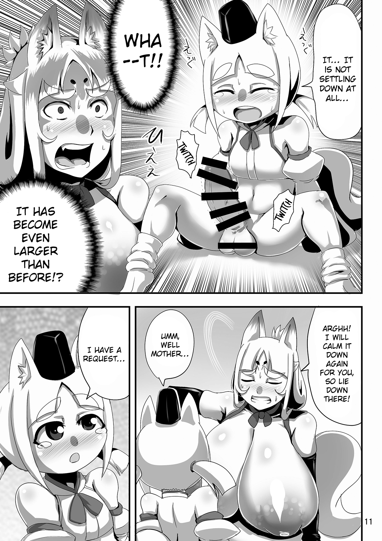Kitsune no Haha. | Fox Mother. page 10 full