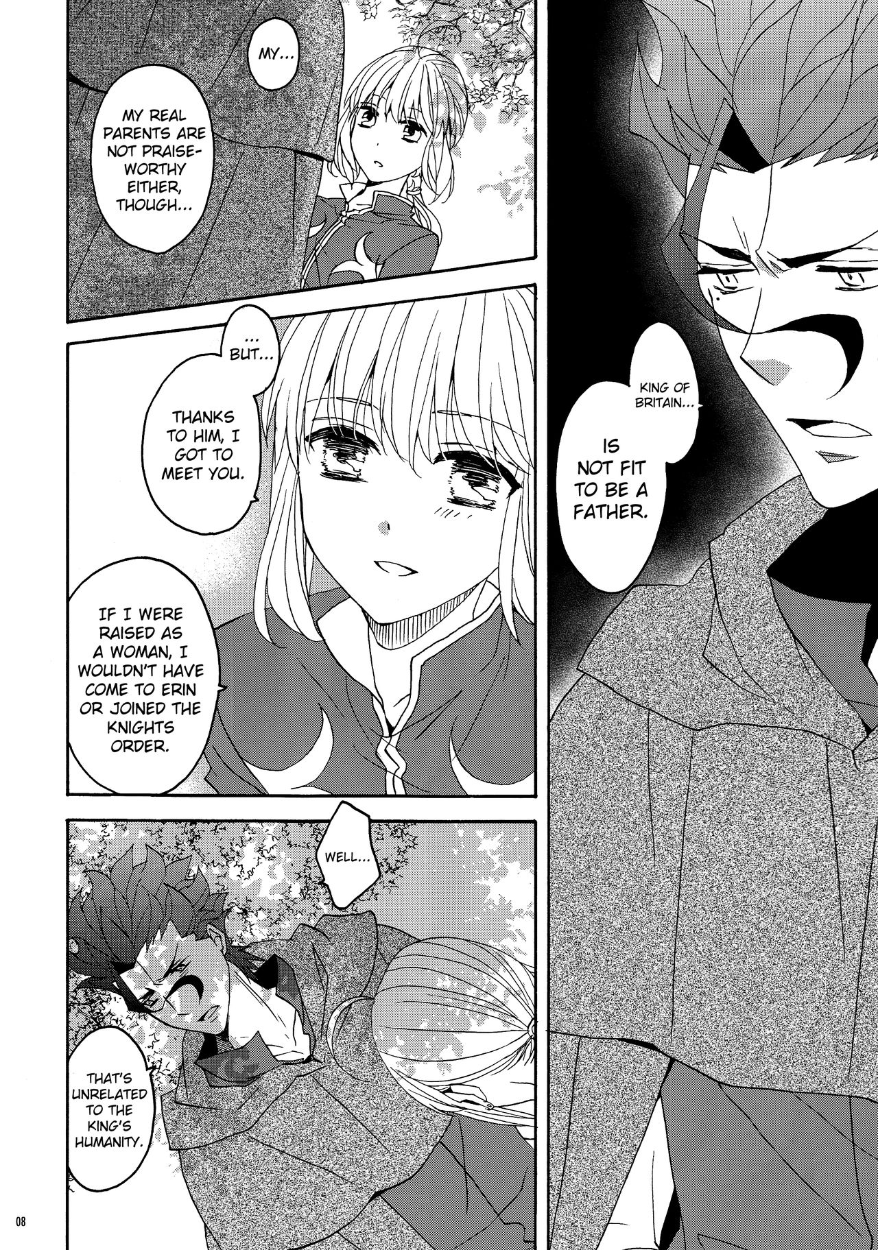 Hana to Hachimitsu Kouhen page 8 full