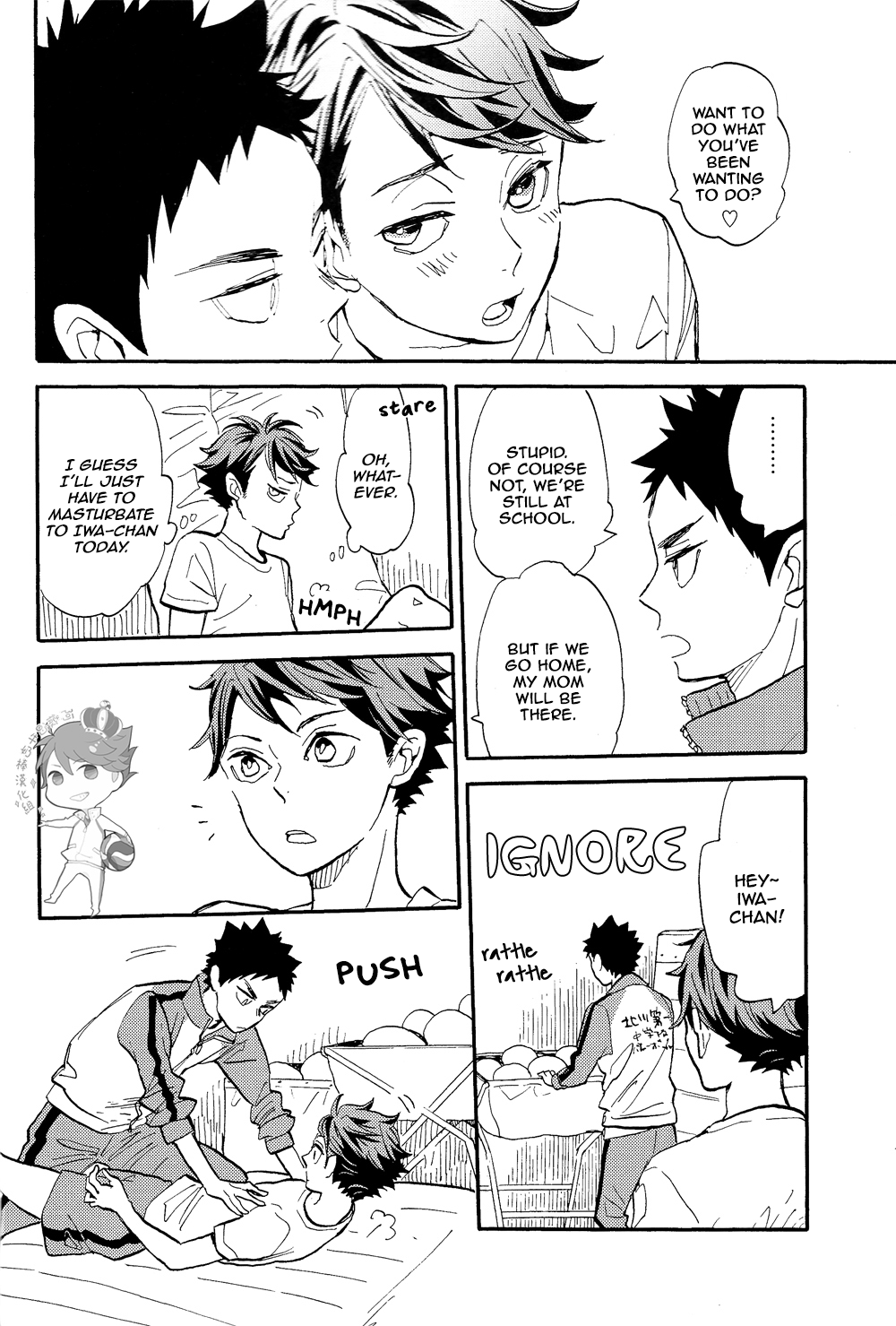 Iwa-chan no Ecchi | Iwa-chan is so Perverted page 6 full