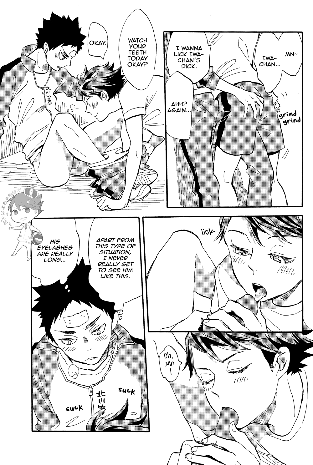Iwa-chan no Ecchi | Iwa-chan is so Perverted page 9 full