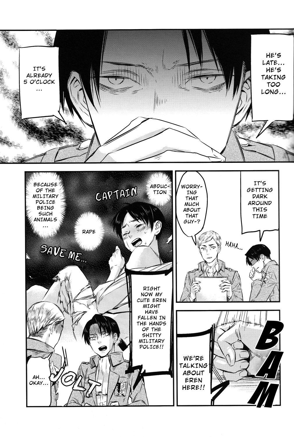 Heishichou no Hakoiri Eren | Captain's Boxed Up Eren page 7 full