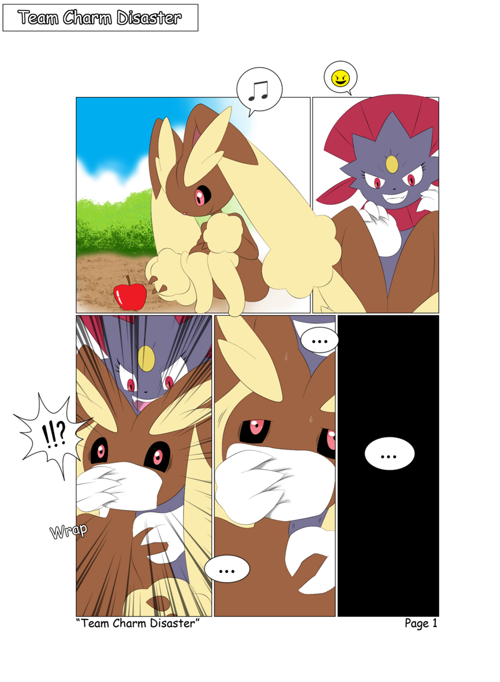 Team Charm Disaster page 1 full