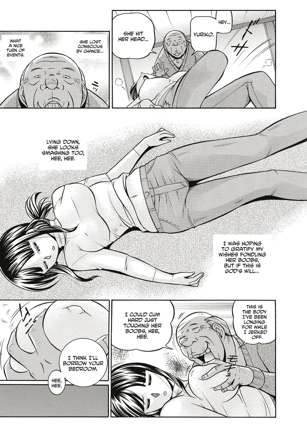 Gichichi ~Yuriko~ | Yuriko and her Father-in-Law page 10 full