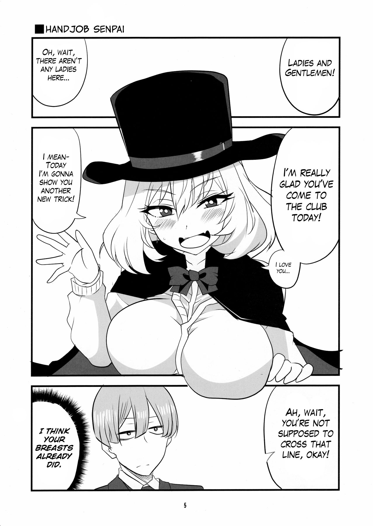 Tekoki Senpai | Handjob Senpai page 4 full
