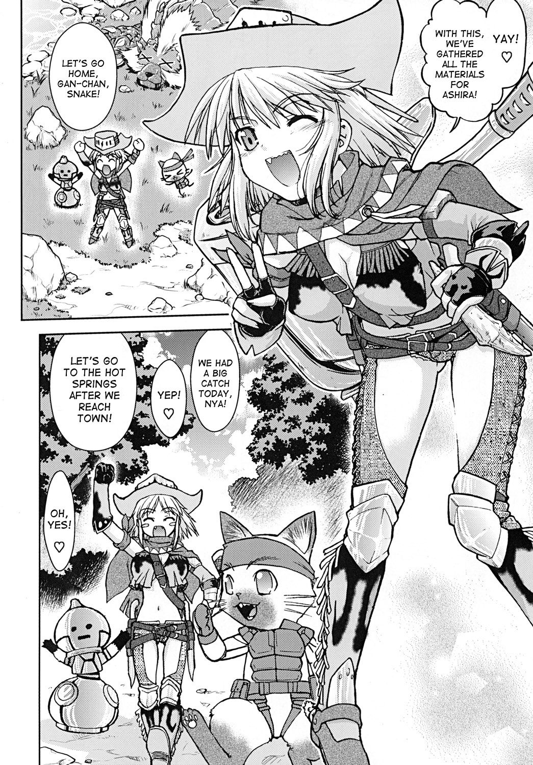 Bouken Shimasho! 2 MONSTER HUNTER PORTABLE side page 7 full