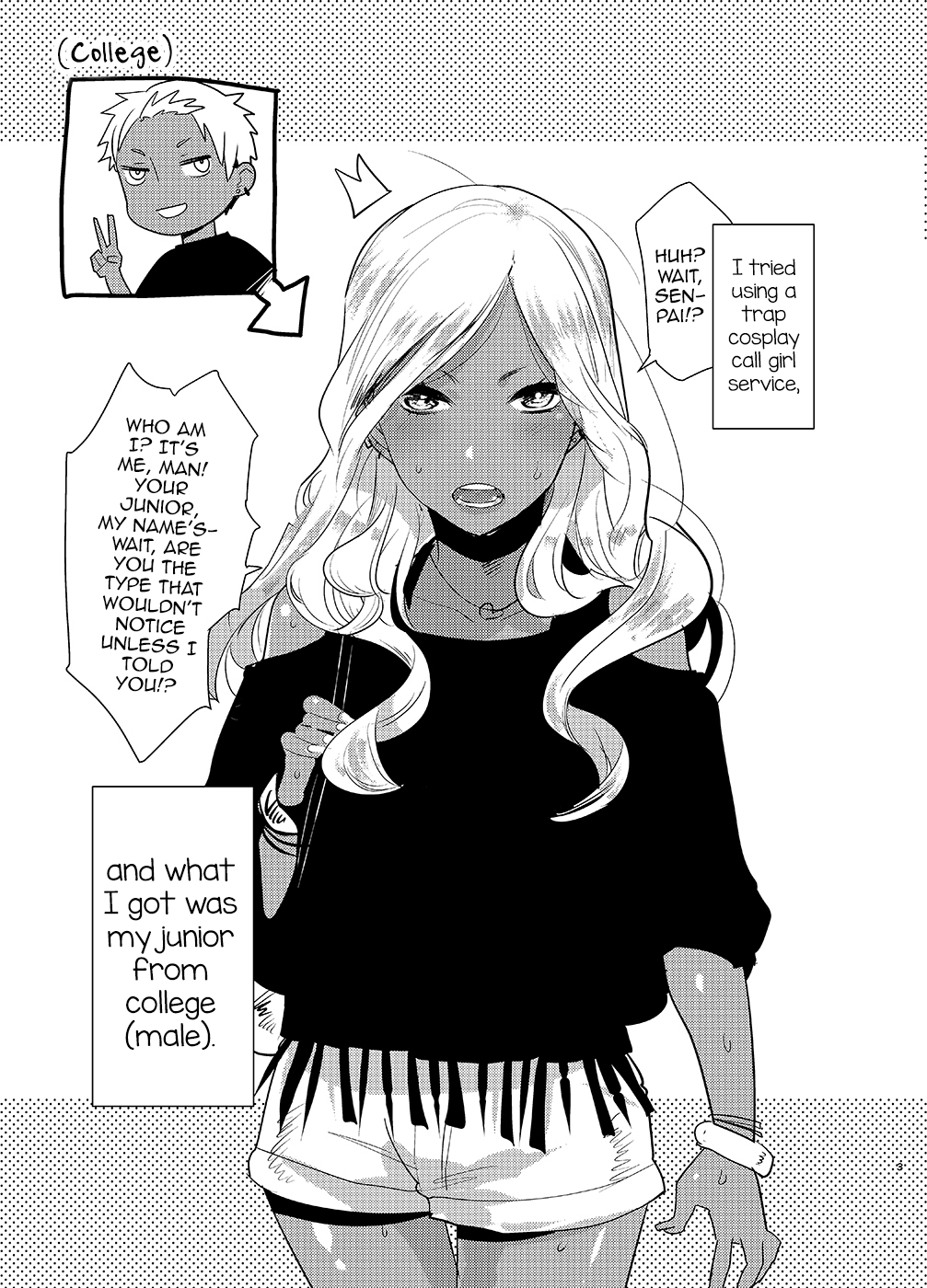 Kasshoku Otokonoko DeliHeal no Erohon ~Yattekita Shimakaze-kun wa Daigaku no Charai Kouhai de――?! Hen page 2 full