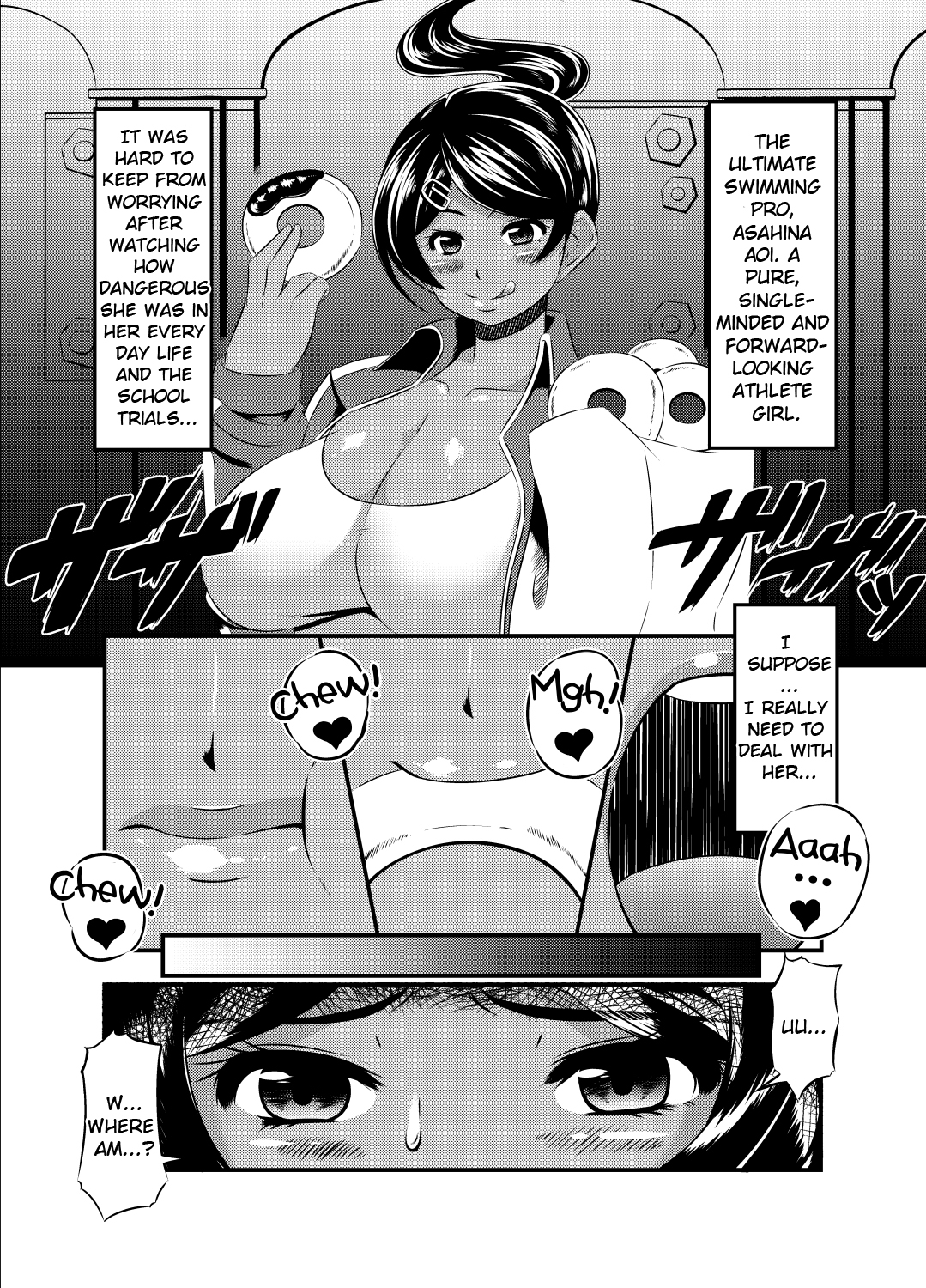 Oshioki Shoujo. Chou Koukou Kyuu no Swimmer Asahina Aoi Shokei Shikkou page 4 full