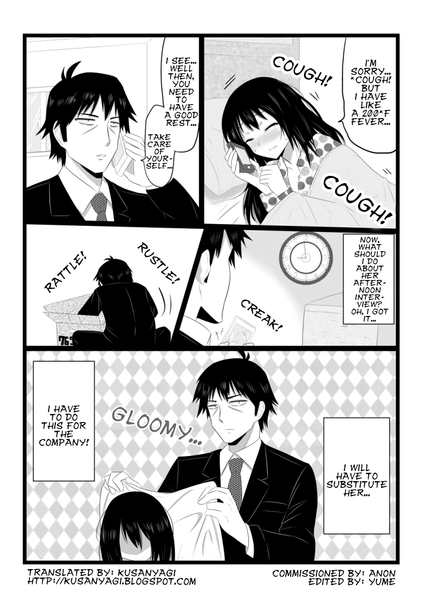 Kawamasu ~Takeuchi P, Ganbaru~ | Masturbation Inside a Skin ~P. Takeuchi is Doing His Best~ page 1 full