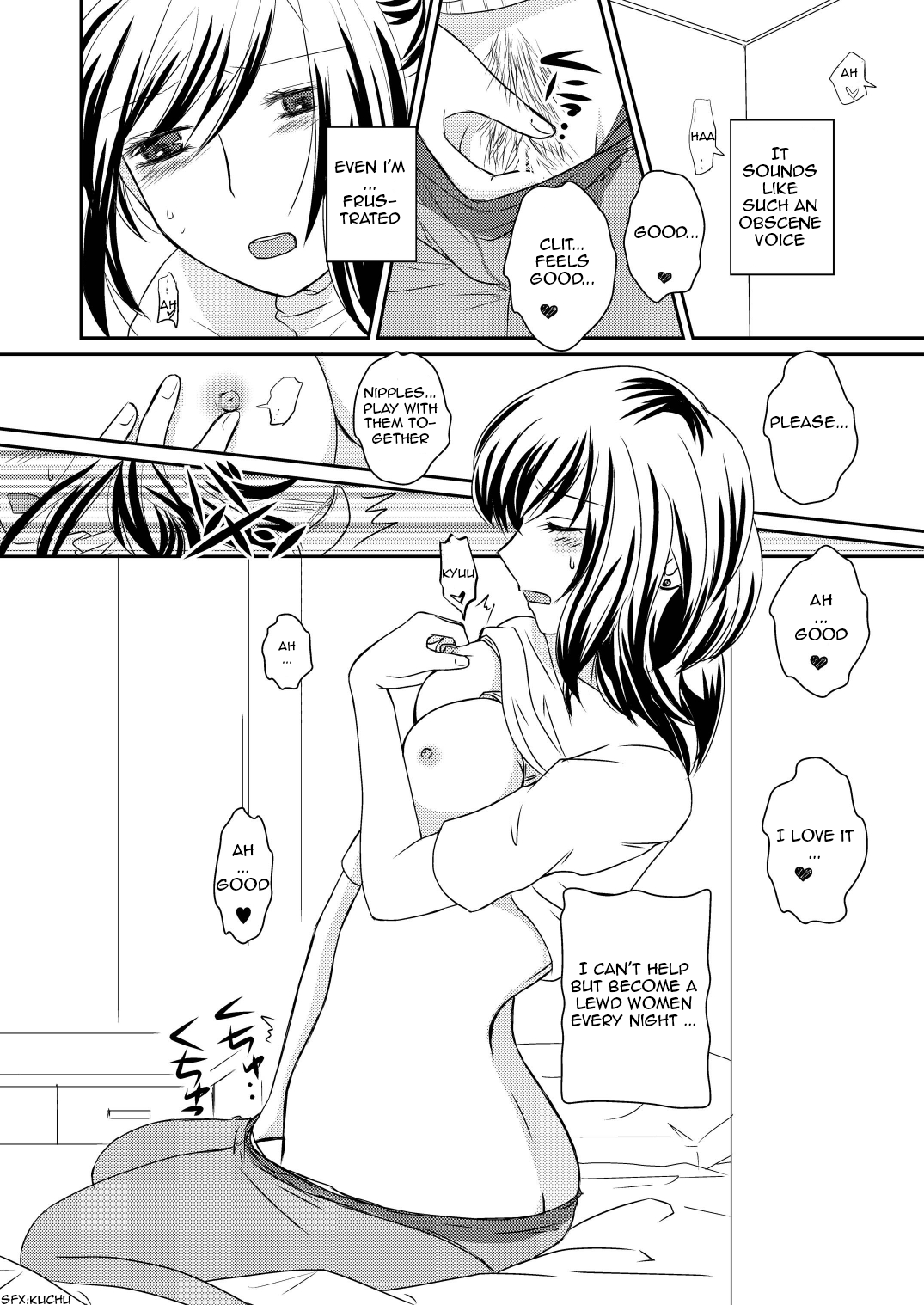 Rinjin JD no H-Koe ni Koufun Shite Onanie Shichau OL Onee-san page 5 full