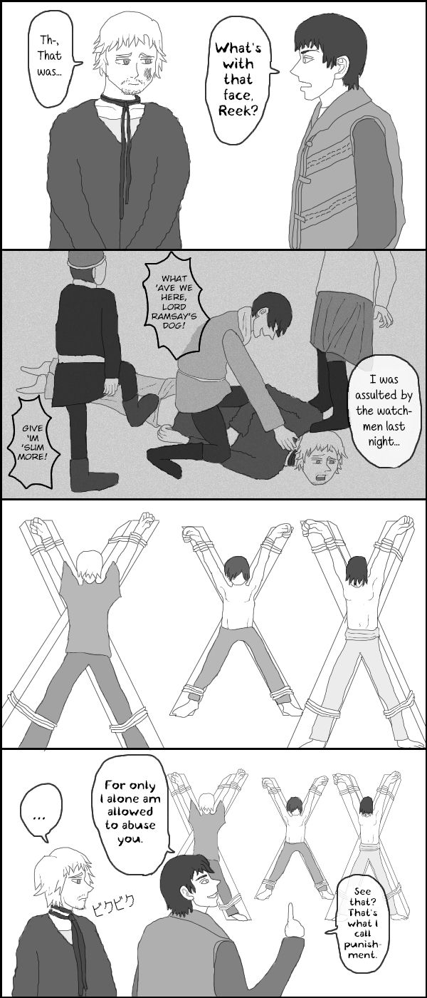 GoT Thramsay Manga page 2 full