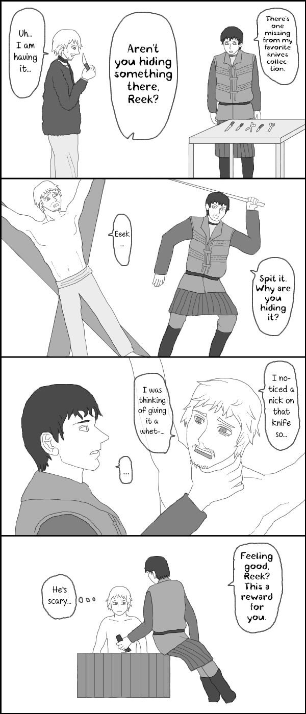 GoT Thramsay Manga page 3 full