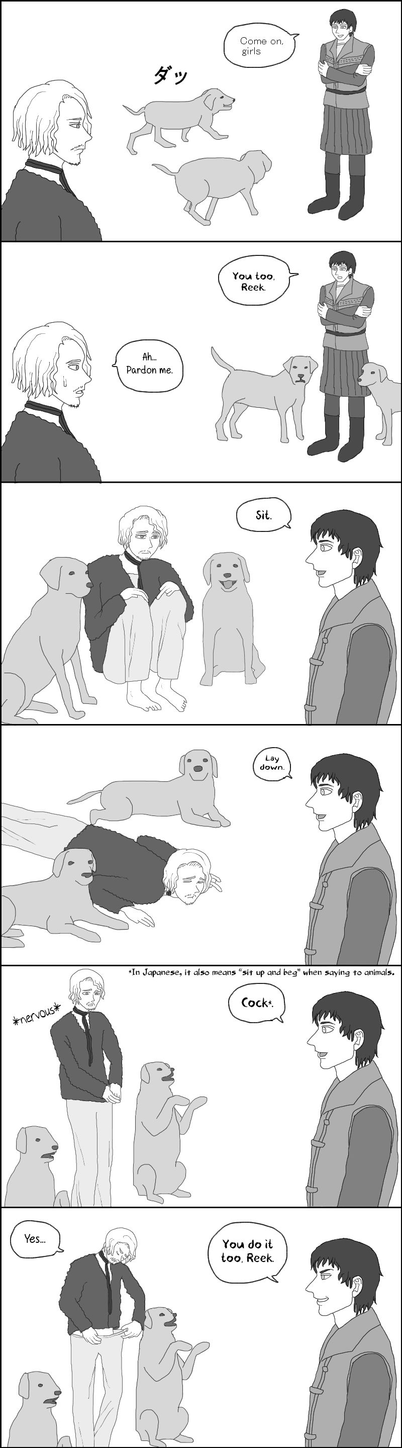 GoT Thramsay Manga page 5 full