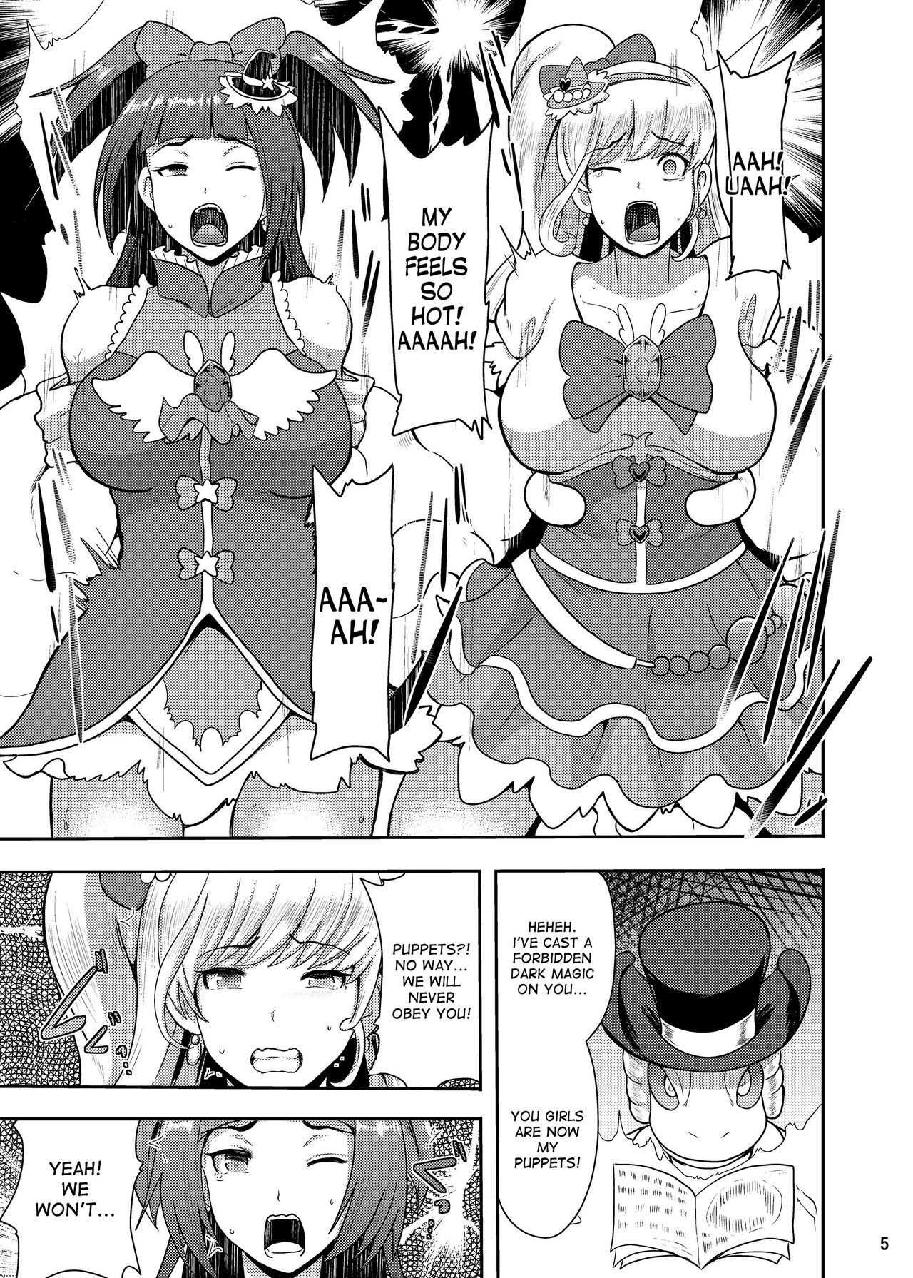 Densetsu no Mahou Tsukai wa Kyou Inaku Narimashita page 5 full