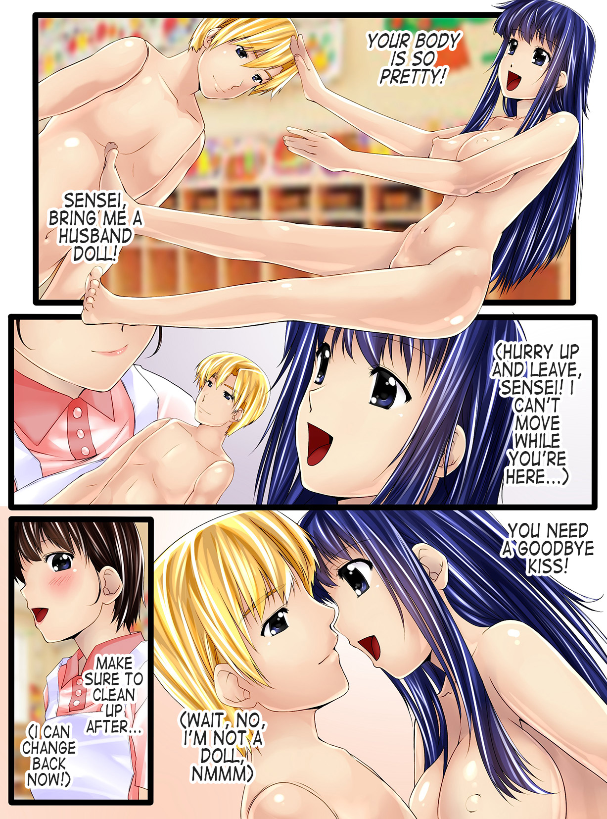 Youchien no Ningyou Sensei | The Kindergarten Teacher Doll page 9 full
