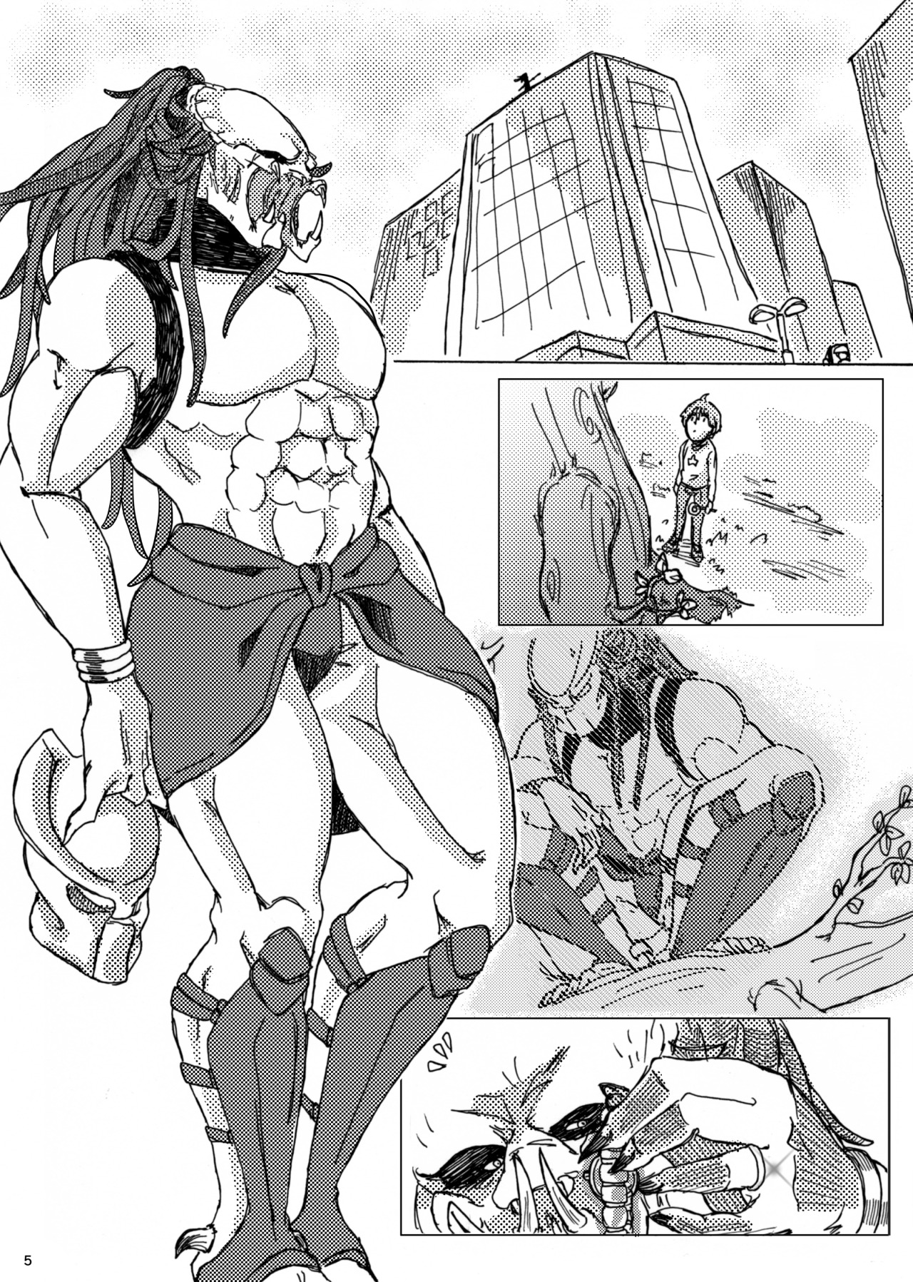 Yautja and Humangirl page 4 full