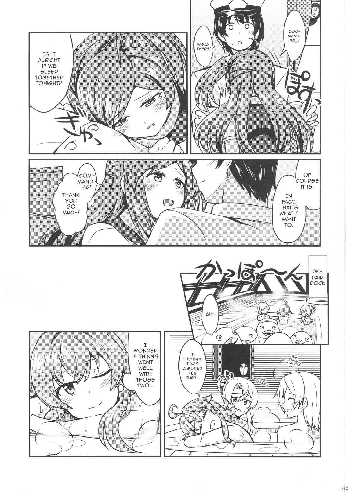 Hagikaze no Kekkon Shoya | Hagikaze's Wedding Night page 6 full