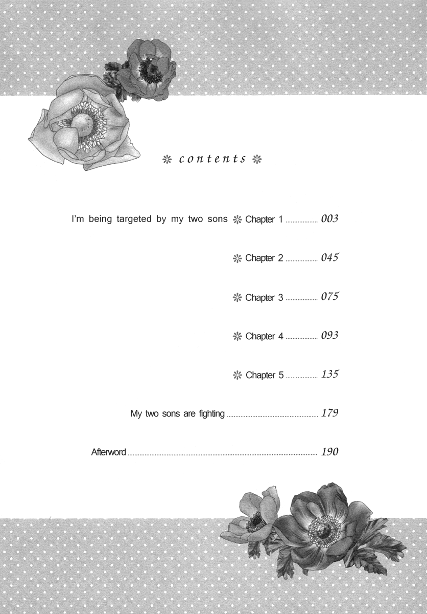 Futari no Musuko ni Nerawarete Imasu | I'm Being Targeted by My Two Sons page 6 full