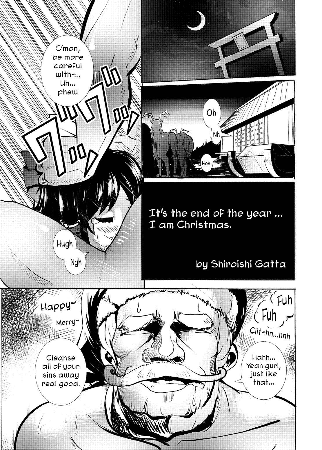 Mou Nenmatsu... Watashi wa Christmas. | It's The End of The Year... I am Christmas. page 2 full