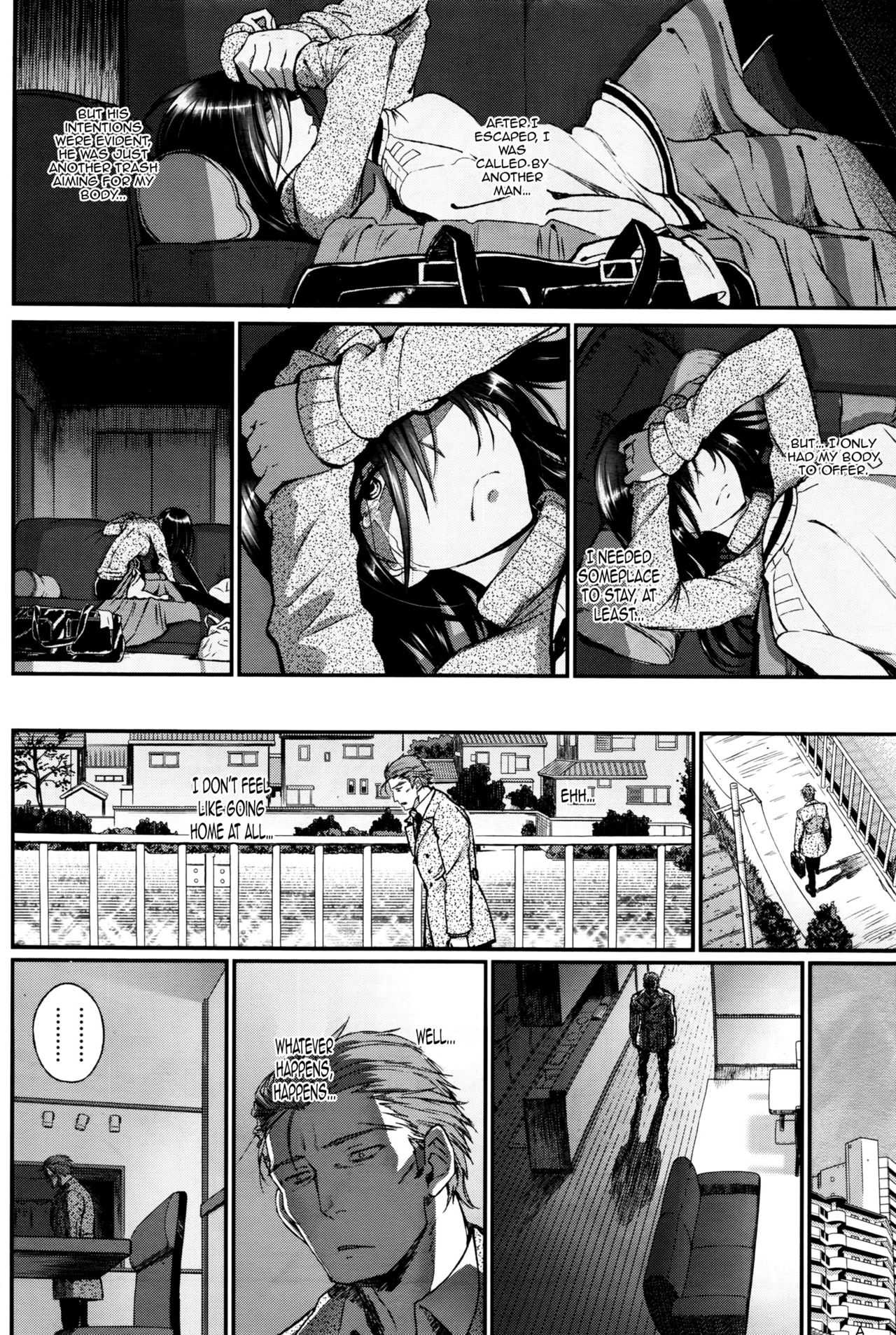 Watashi no Suki na Oji-san x Ore no Suki na Iede Shoujo Ge | My beloved Mister & My beloved Runaway Girl Ch. 3 page 6 full