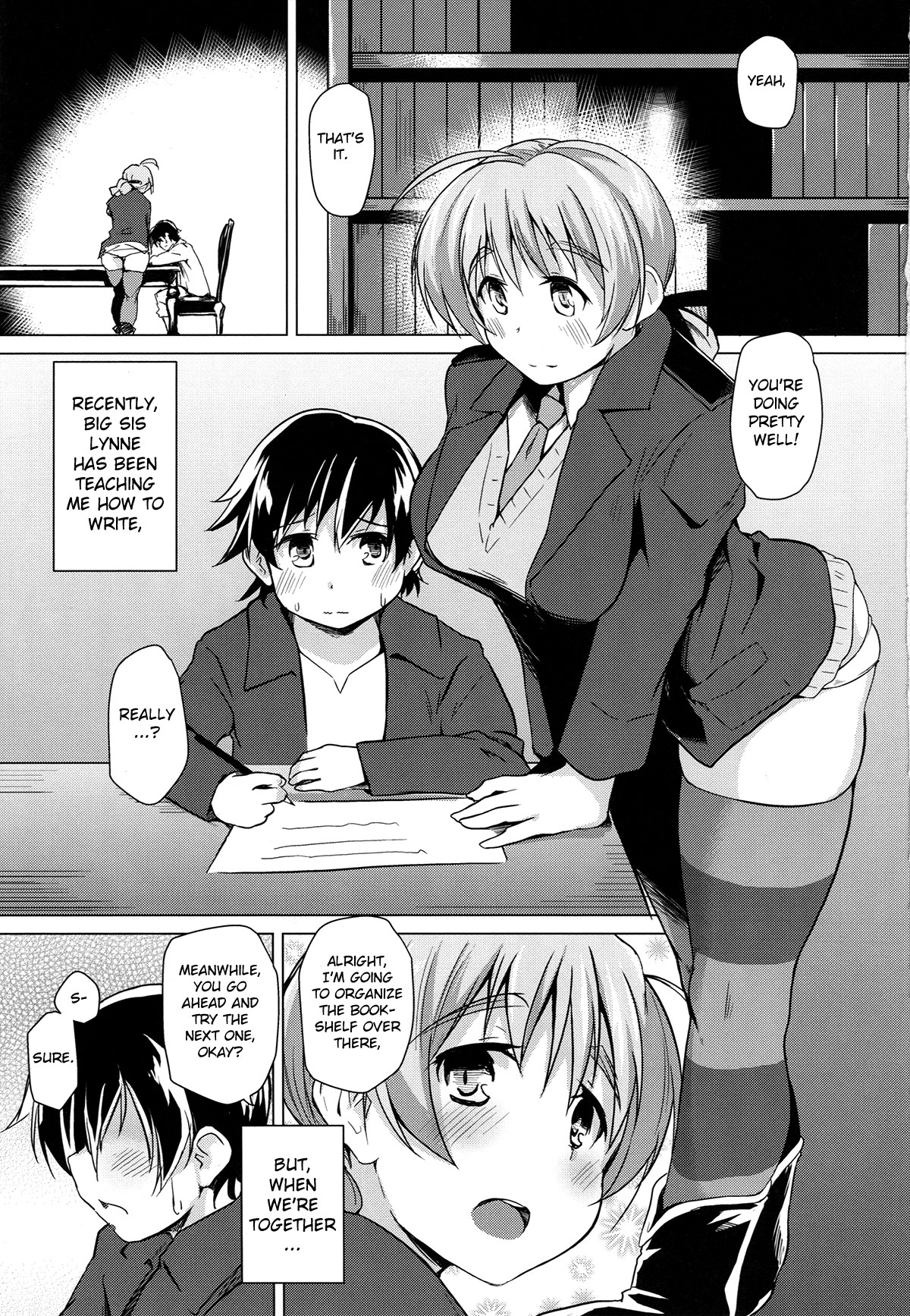Issho ni Obenkyou... Shiyokka? | Would You Like to... Study Together? page 2 full
