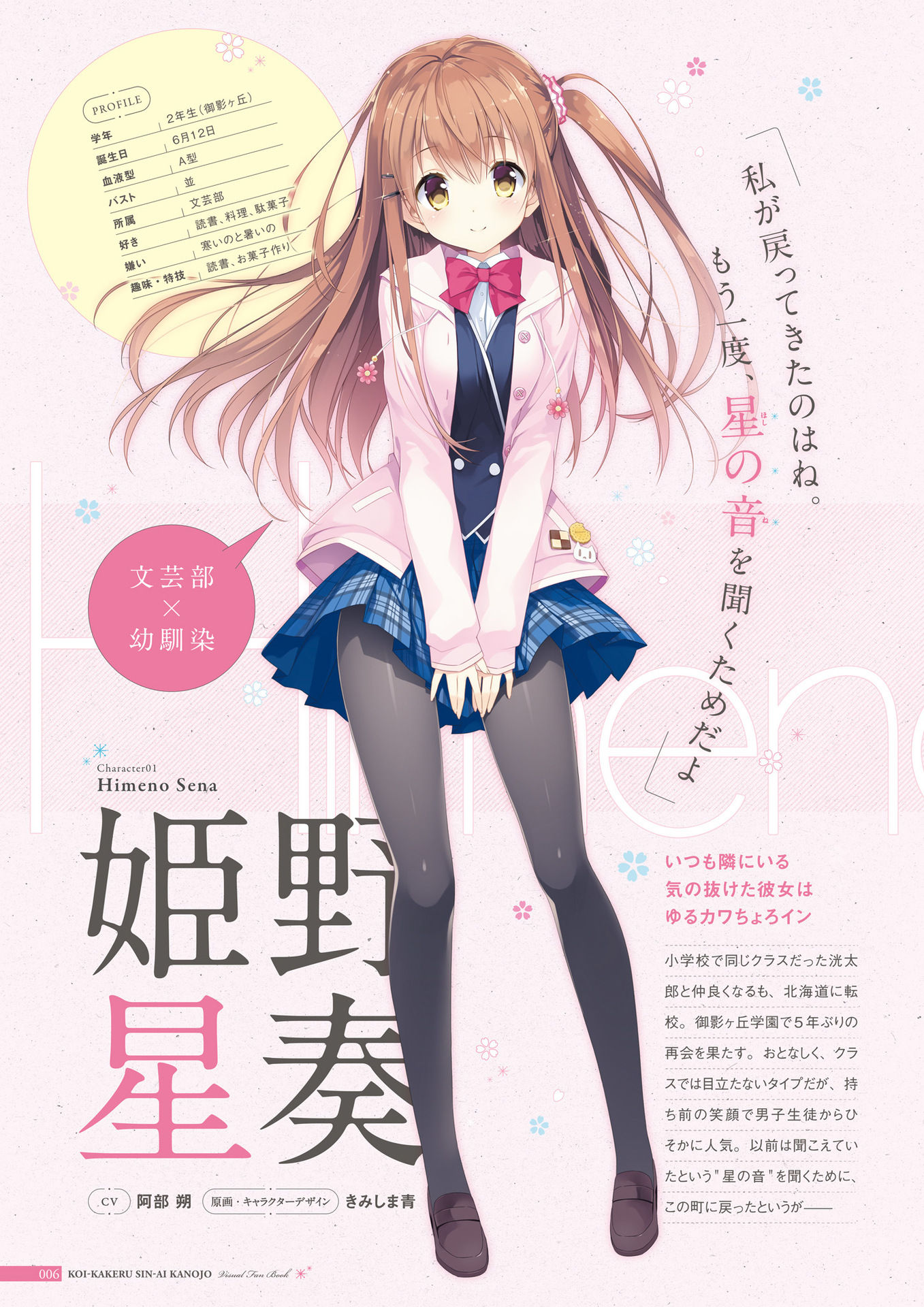 Koi Kakeru Shinai Kanojo Visual Fanbook page 7 full