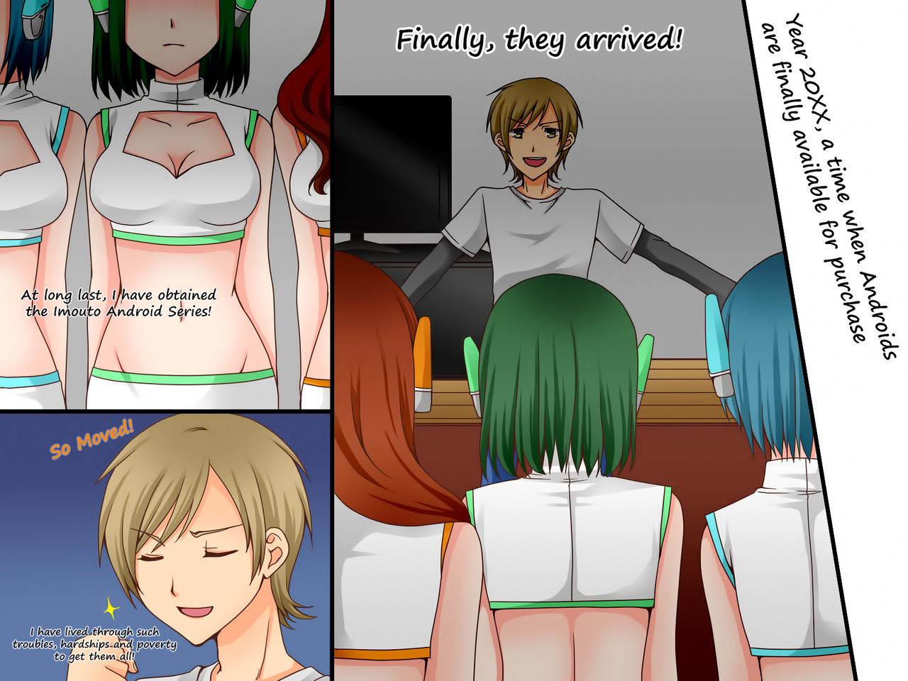 Seishori Android o Tairyou Gai Shite Mita ~Hitogata Android ga Baibai Sareru Jidai ni Natta node... page 2 full