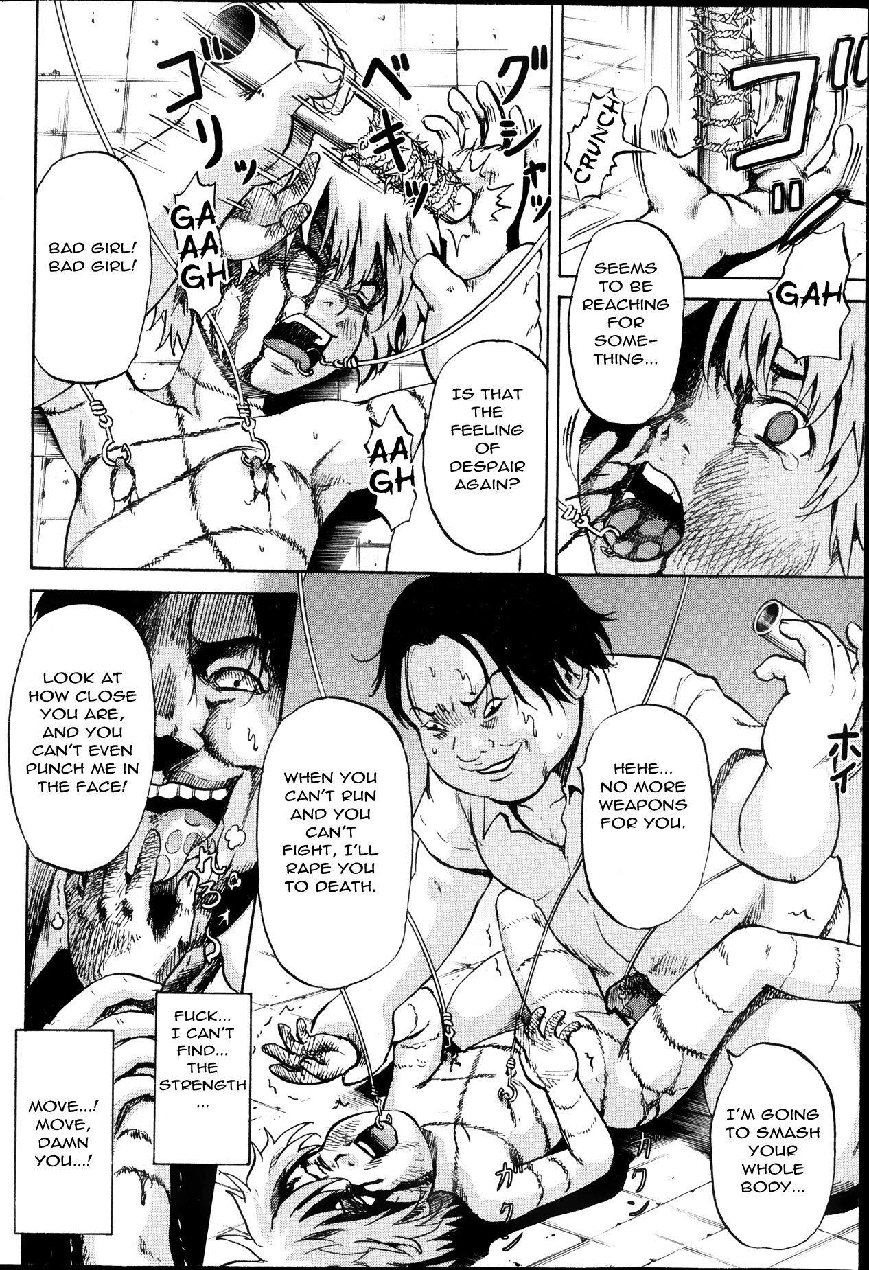 Ingoku no Shoujo-tachi | Sexually Tortured Girls Ch. 16   =StatistcallyNP= page 4 full