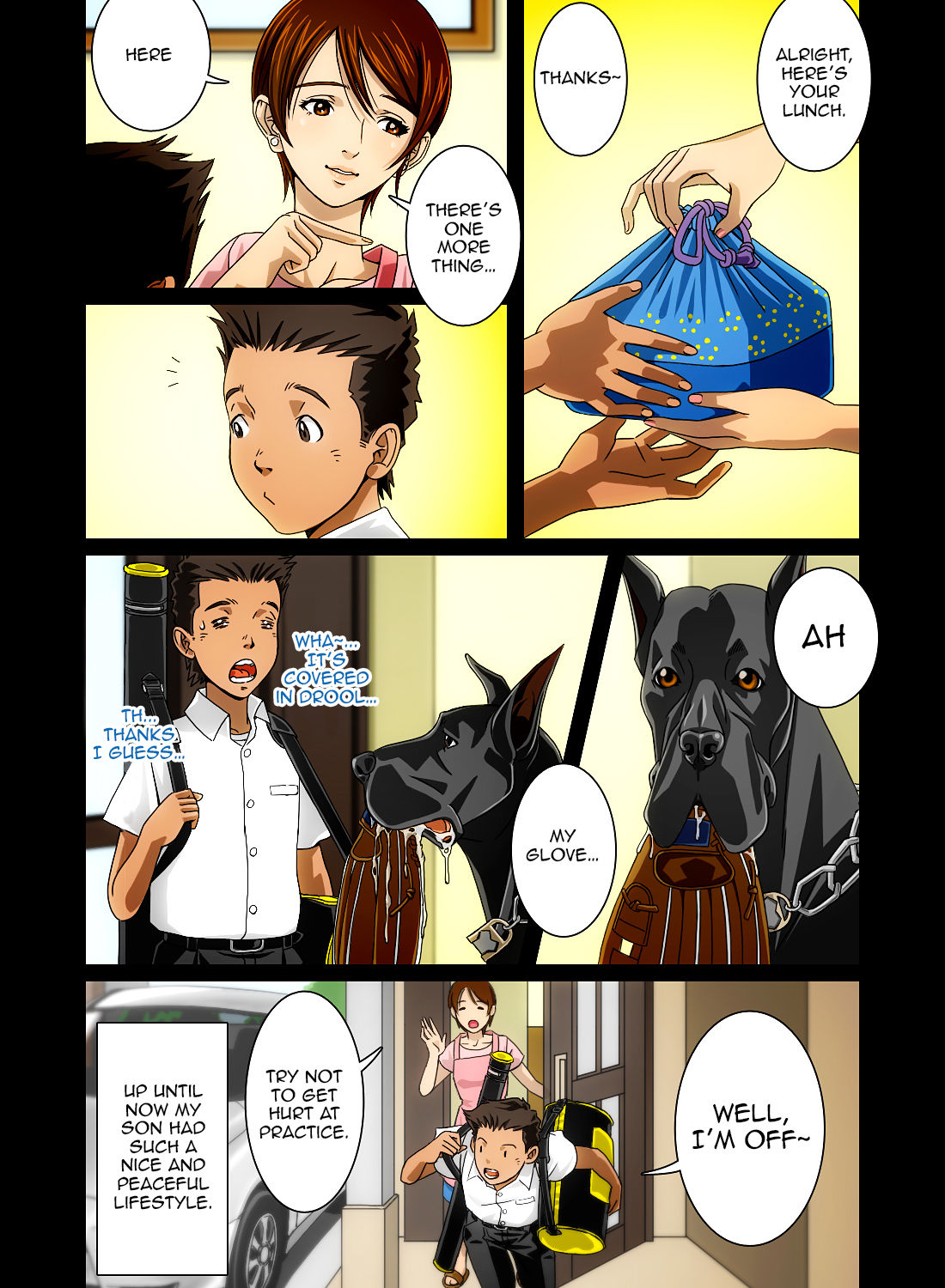 “Wonderful Life” ~Shufu to “Aiken” no Hisoyaka na Gogo~ page 10 full