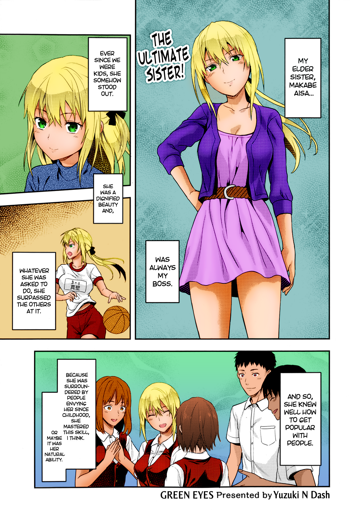 Green Eyes page 1 full