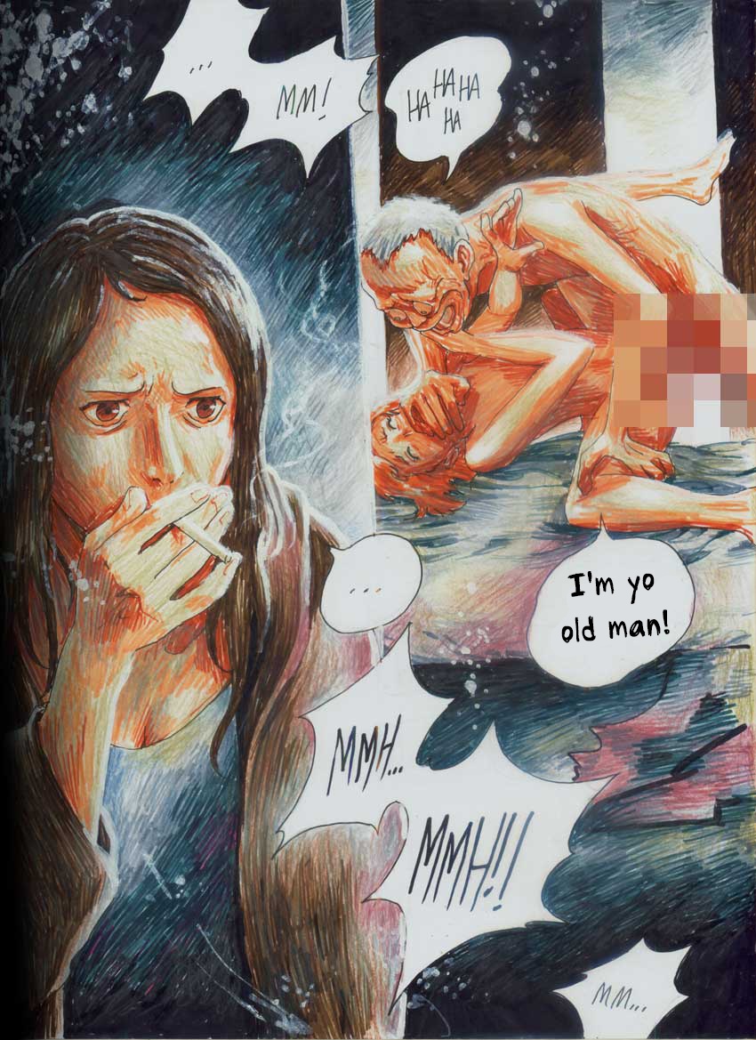 Dihamili Kakek Buyut | Impregnated by Great-grandfather page 3 full