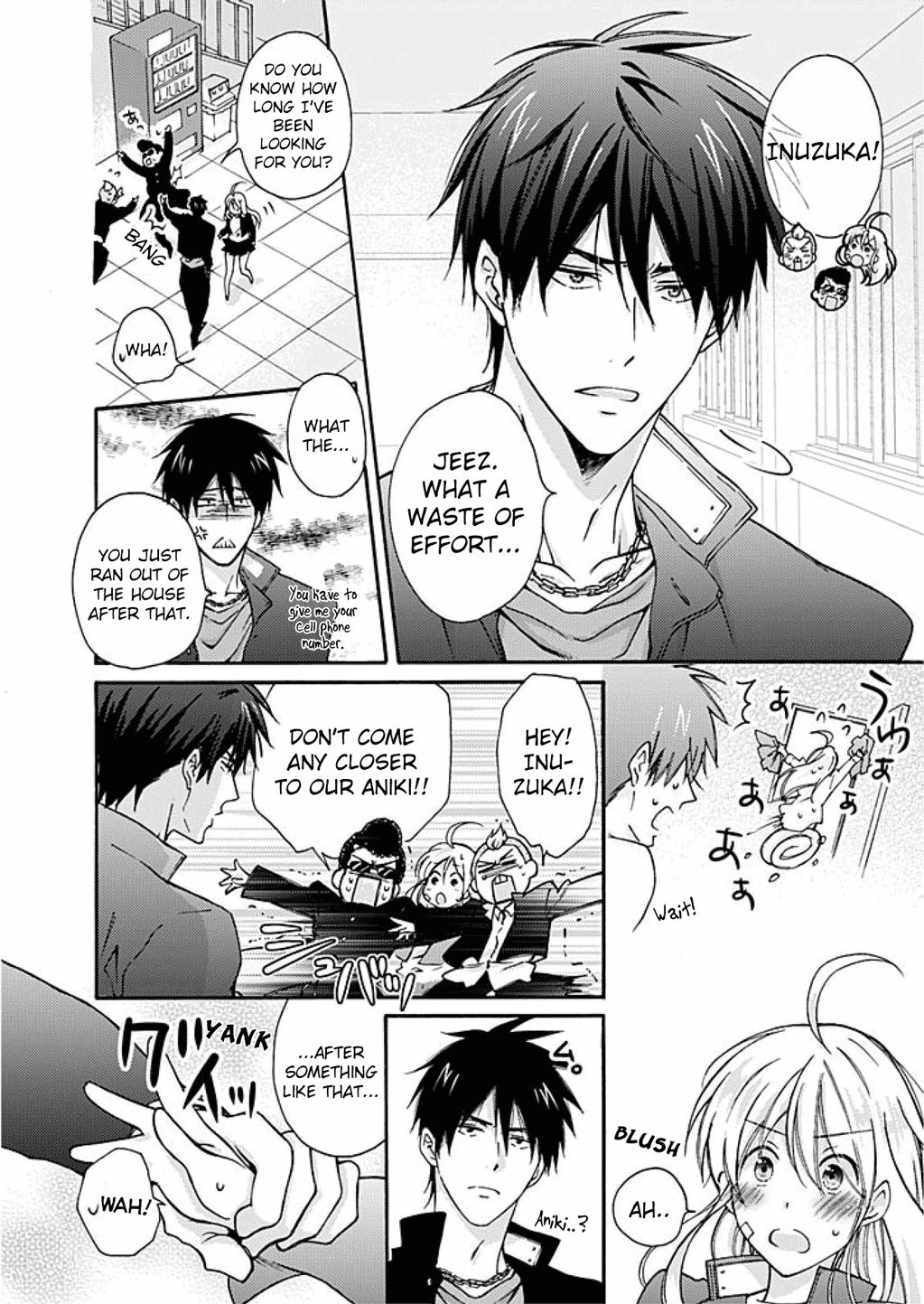 Nyotaika Yankee Gakuen ☆ Ore no Hajimete, Nerawaretemasu. 2 | Genderbender Yankee School ☆ They're Trying to Take My First Time. 2 page 7 full