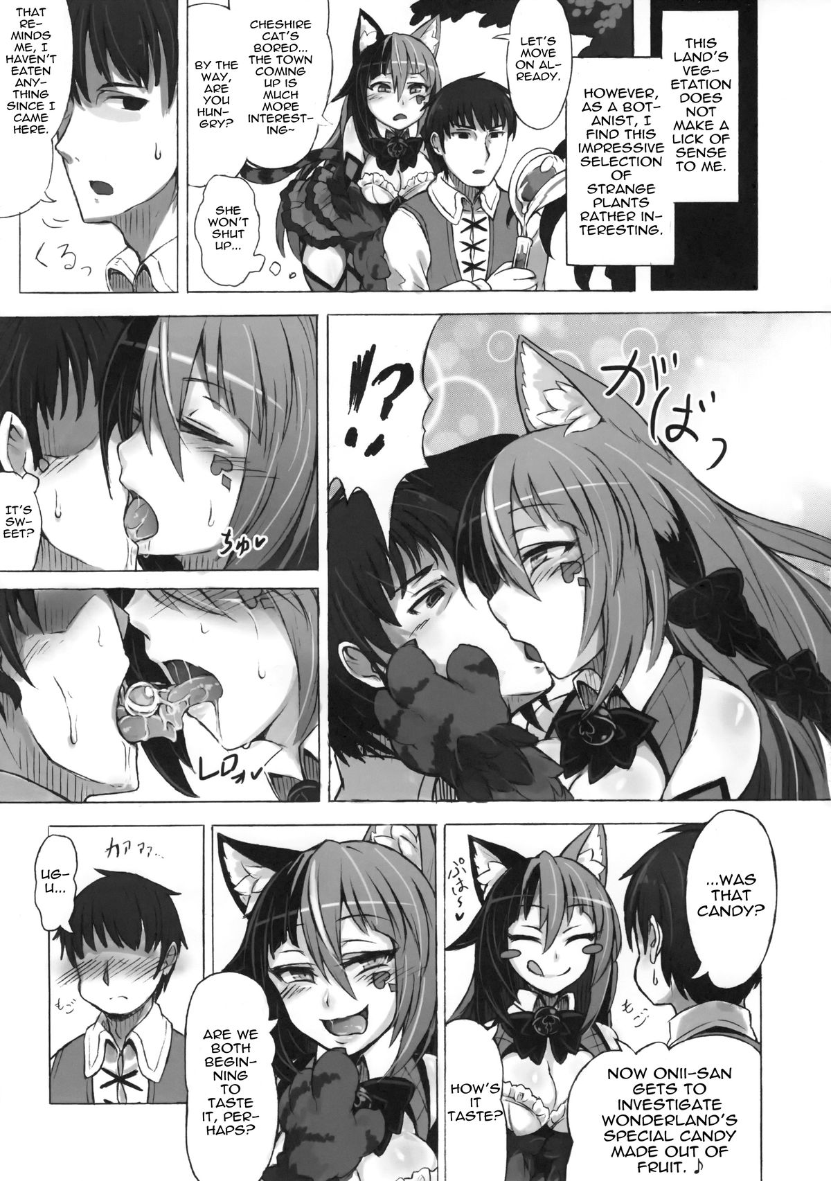 Mamono Musume Zukan Higai Houkoku ~Cheshire Neko no Oidemase Fushigi no Kuni~ | Monstergirl Encyclopedia Damage Report ~Cheshire's Welcome to Wonderland~ page 9 full