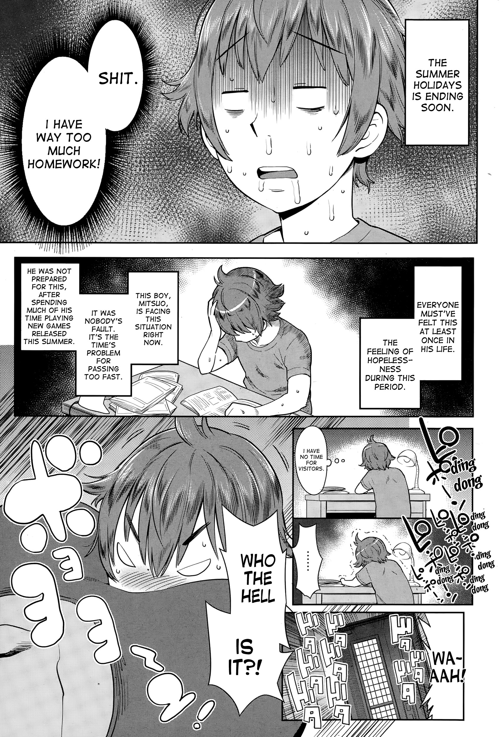 Natsu no Owari ni Ijiwaru Nee-chan - My mean elder sister at the end of summer. page 1 full