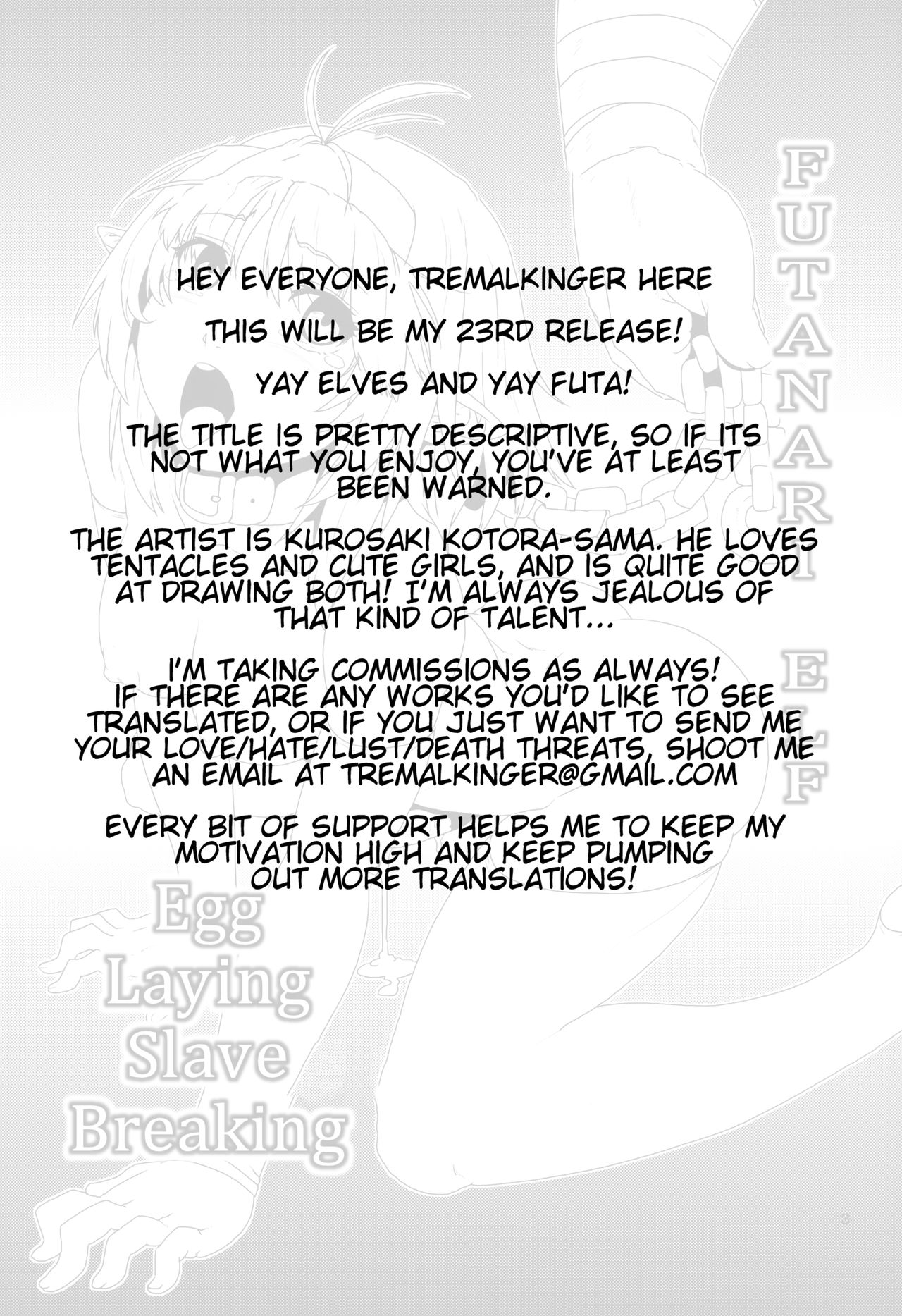 Futanari Elf Sanran Choukyou | Futanari Elf Egg Laying Slave Breaking page 3 full