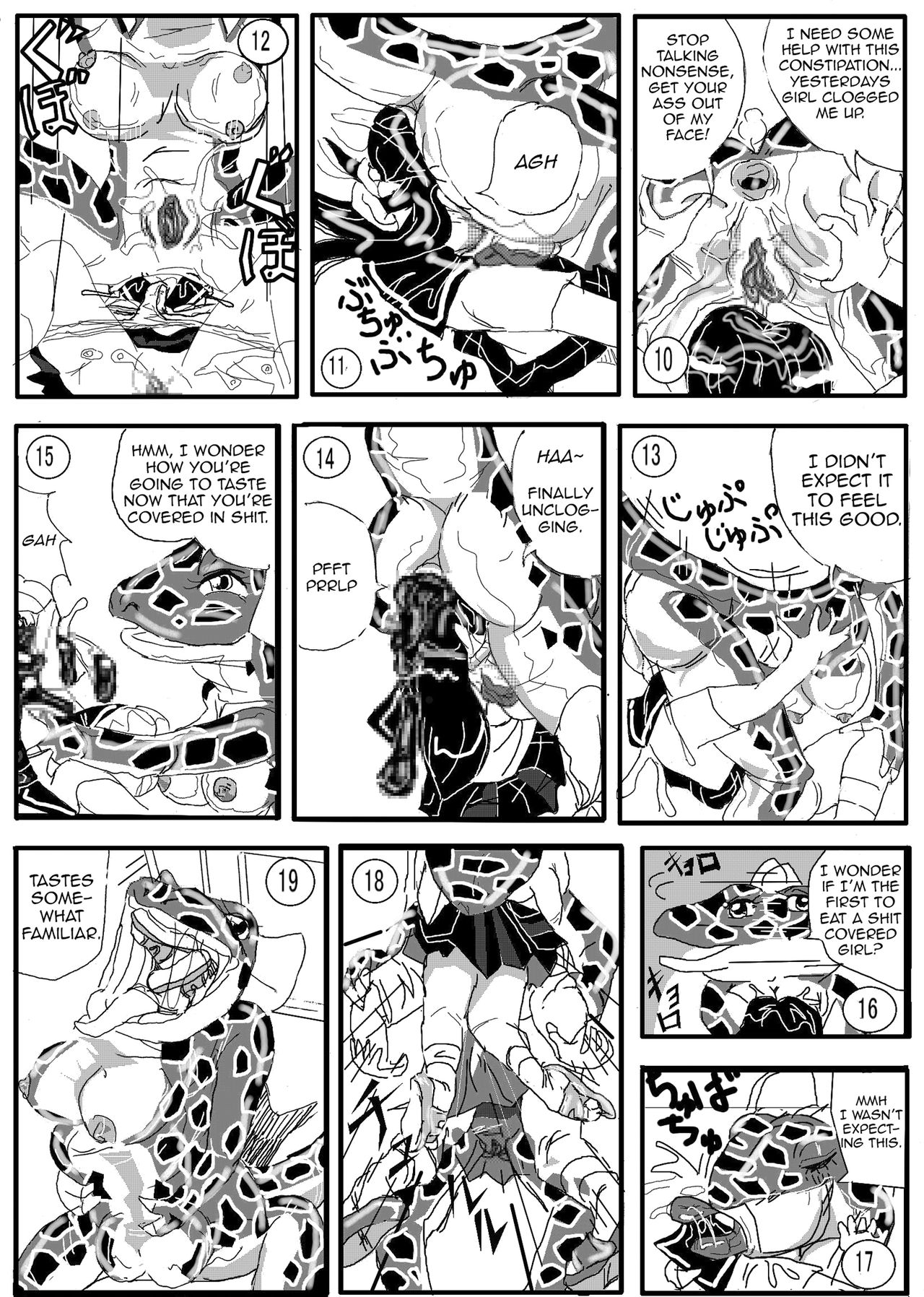Toilet no Waniko-san - Zenkai Hen | Waniko's Toilet - Full Throttle Edition page 3 full