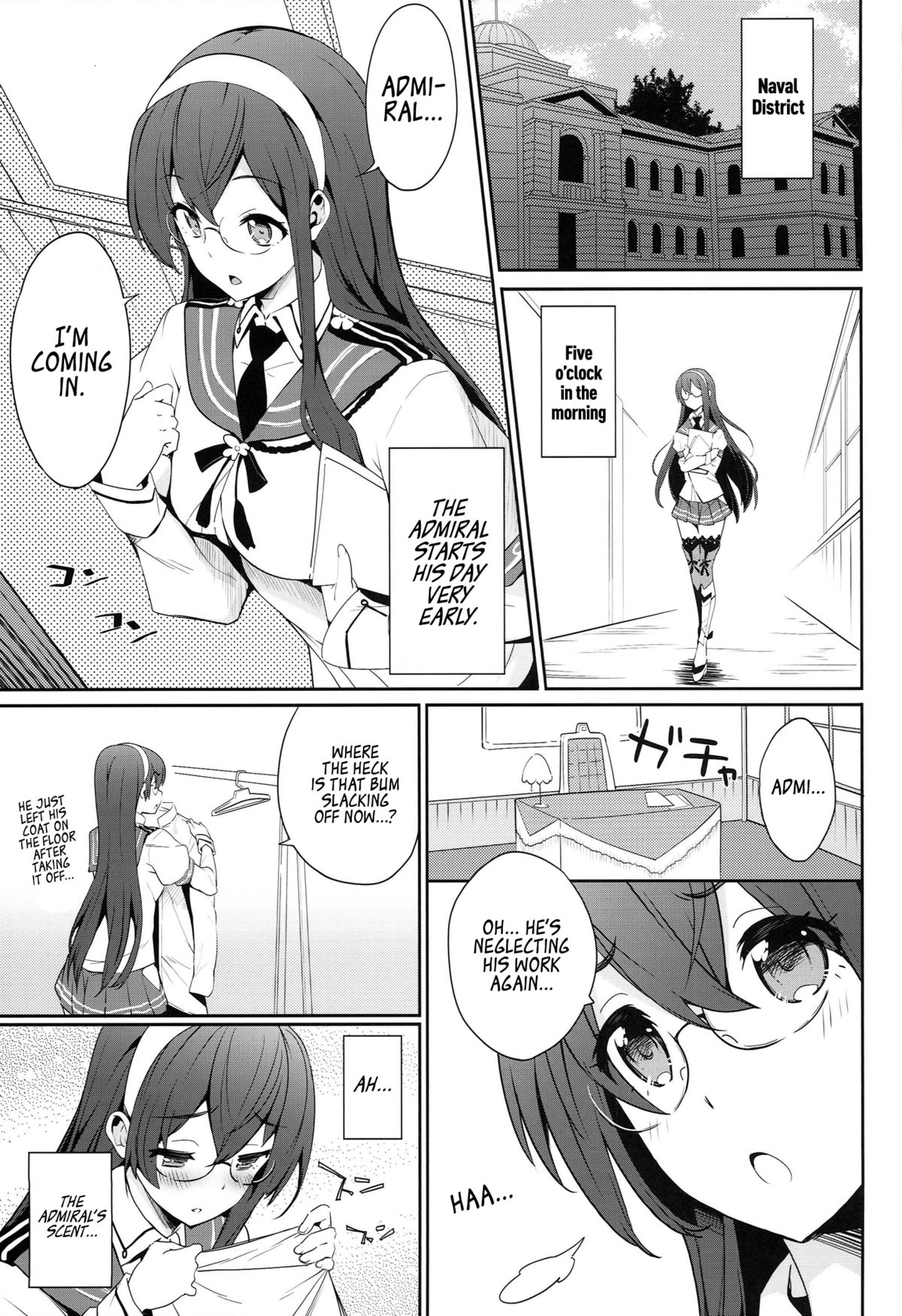 Hishokan wa Ooyodo-san | The Secretary is Ooyodo page 4 full