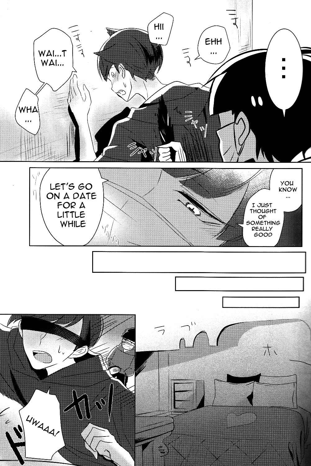 Ichikara Jihen "Neko ni Natta Ichimatsu ga Hatsujouki nandakedo" page 8 full