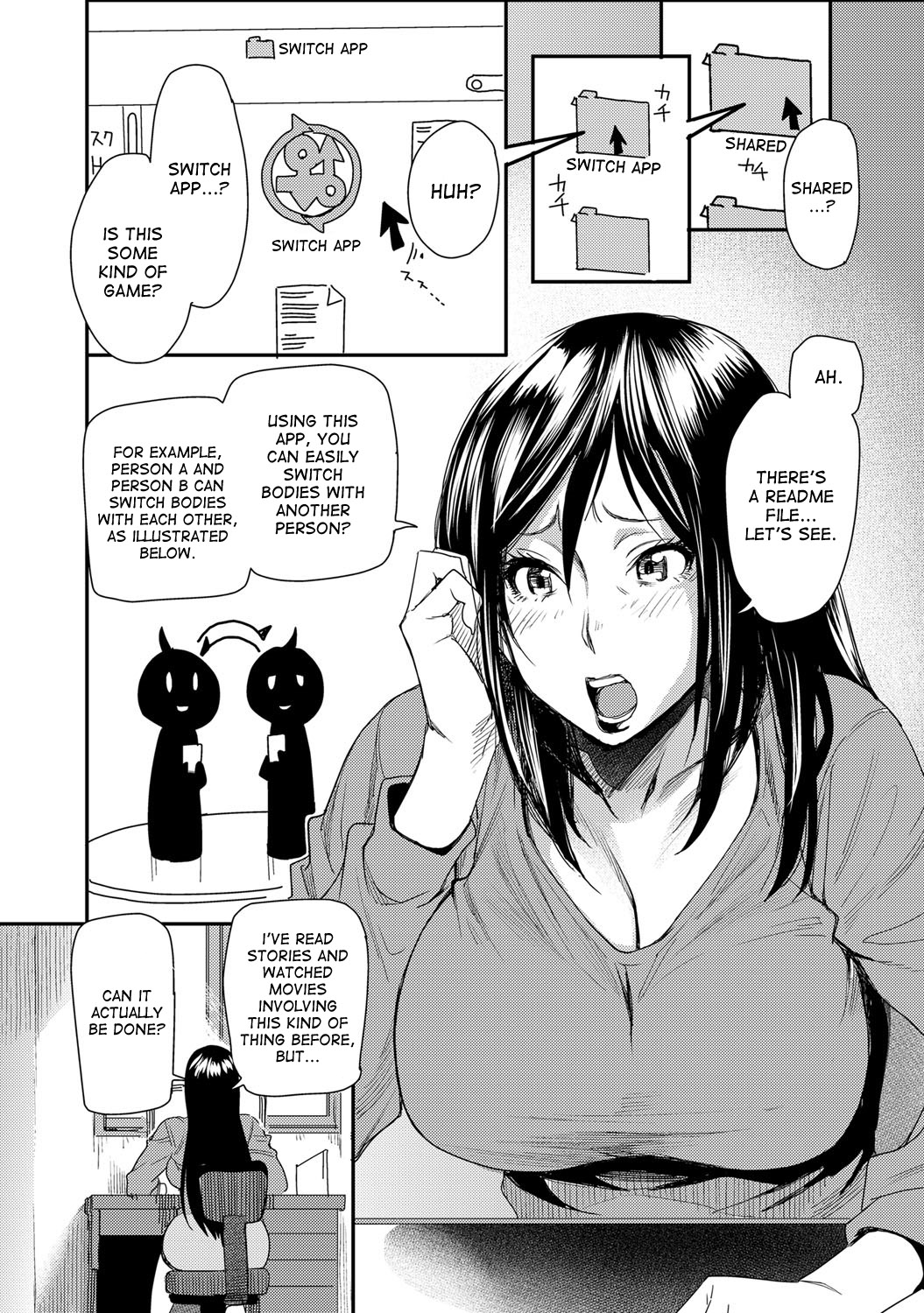 Torikae Appli ver. Milf | Body Switch App ver. Milf page 4 full