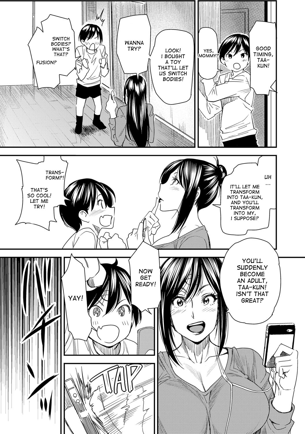 Torikae Appli ver. Milf | Body Switch App ver. Milf page 7 full