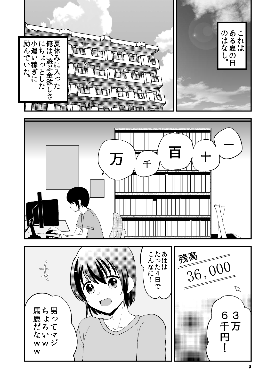 Otona o Namete Kakatte Oshioki Sareta Otokonoko. page 2 full