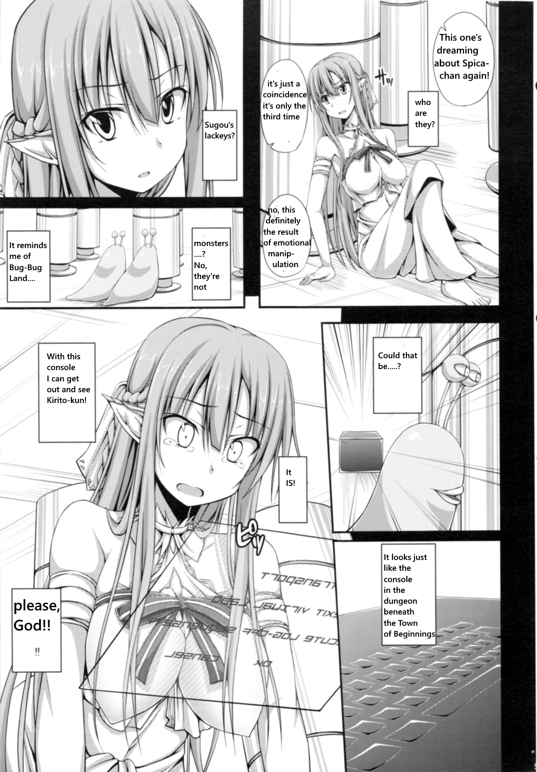 SLAVE ASUNA ONLINE 2 page 4 full