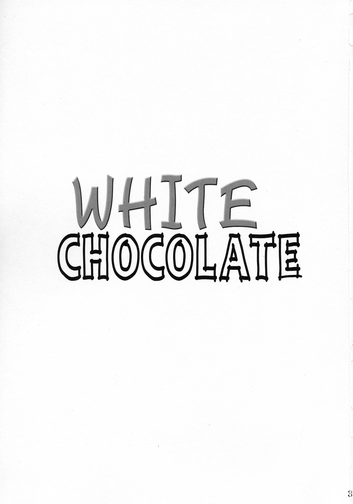 White Chocolate page 3 full