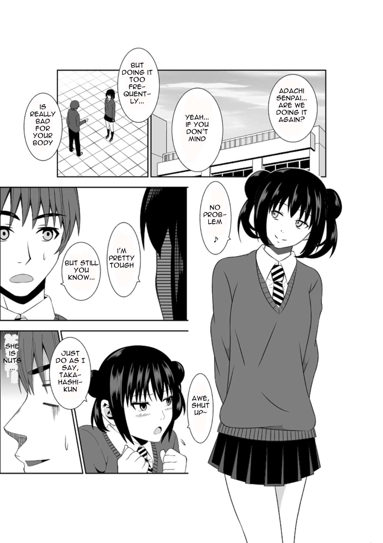 Adachi Senpai wa Maso de Aru | Adachi Senior Is A Masochist page 2 full