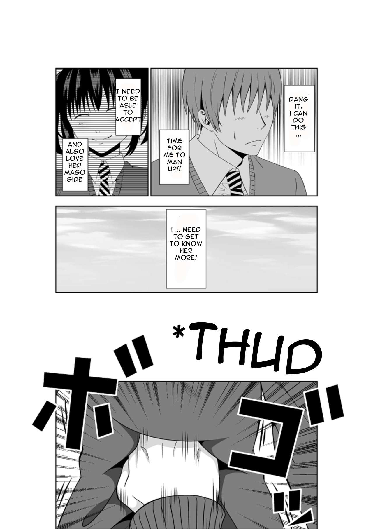 Adachi Senpai wa Maso de Aru | Adachi Senior Is A Masochist page 9 full