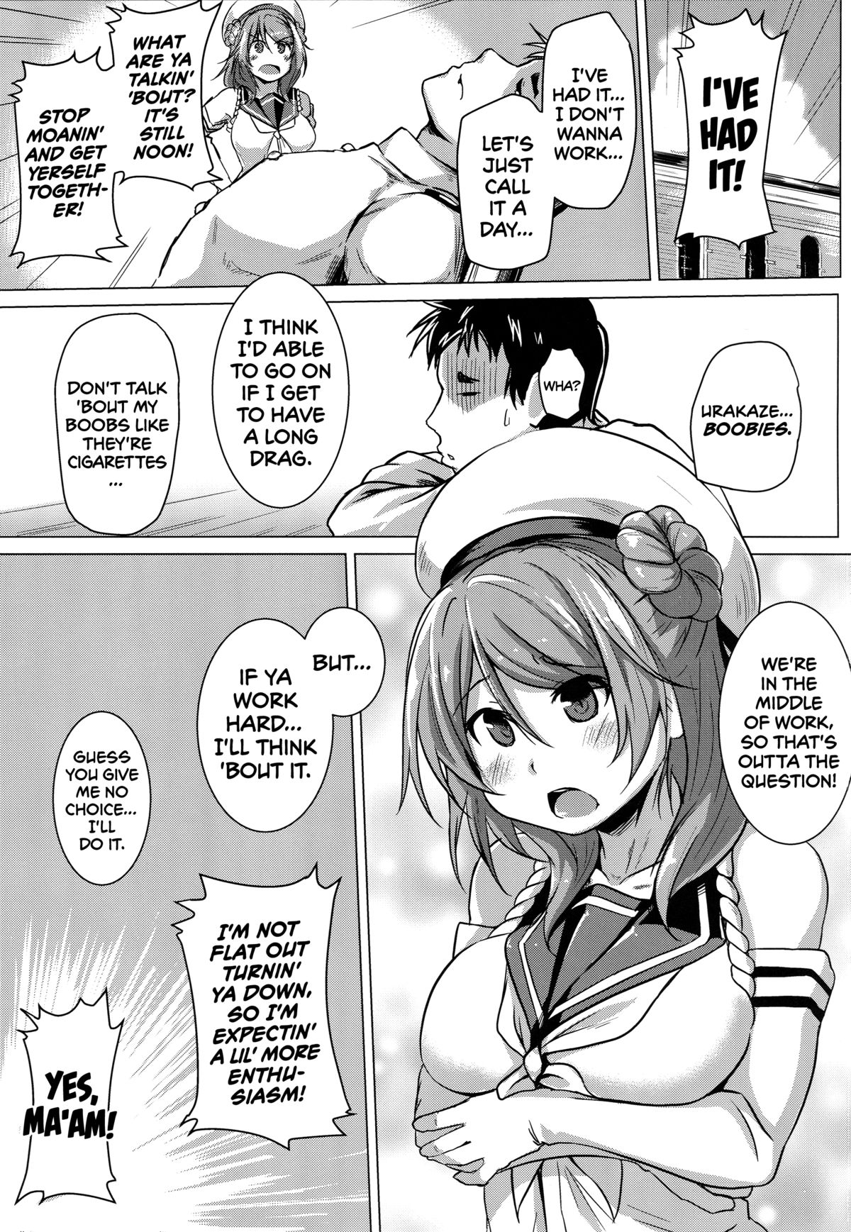 Urakaze no Gohoubi | Urakaze's Reward page 2 full