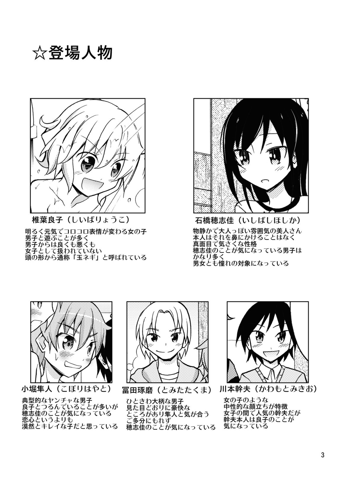 Supponpon de Sentou no Souji page 3 full